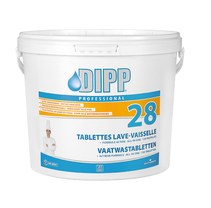 Tablettes Lave-Vaiselle 150 st Dipp (28) 3 kg