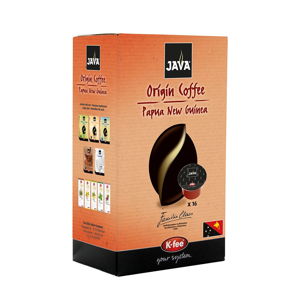 Capsules Cafe Papua Guinea Java 16 pcs