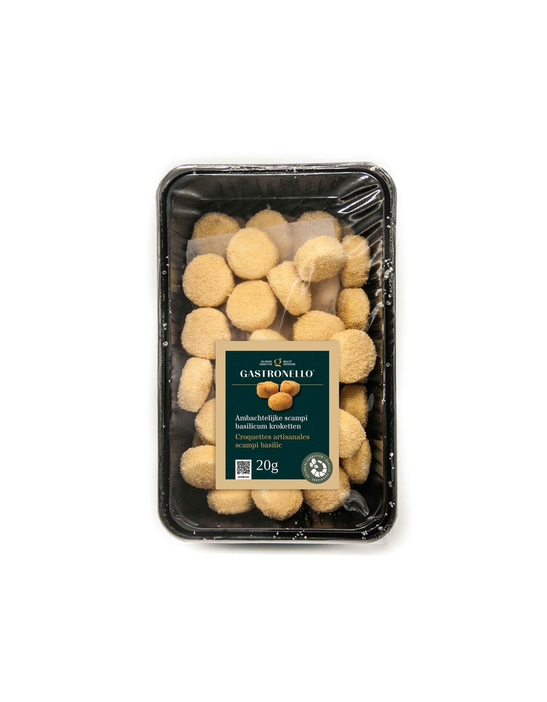 Croquette Scampi Basilic Gastronello 60 x 20 gr