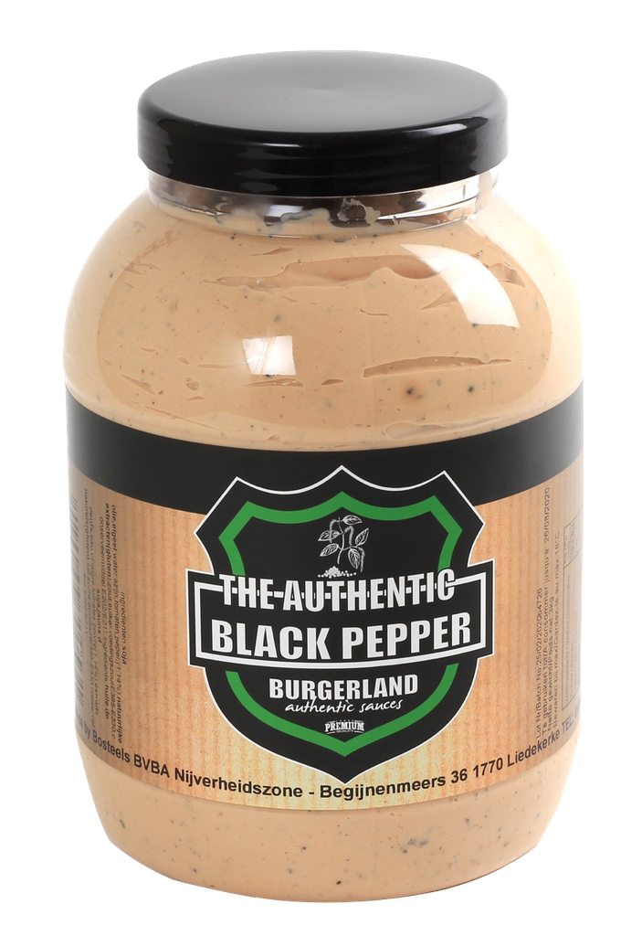 Black Pepper Burgerland Pet 3 L