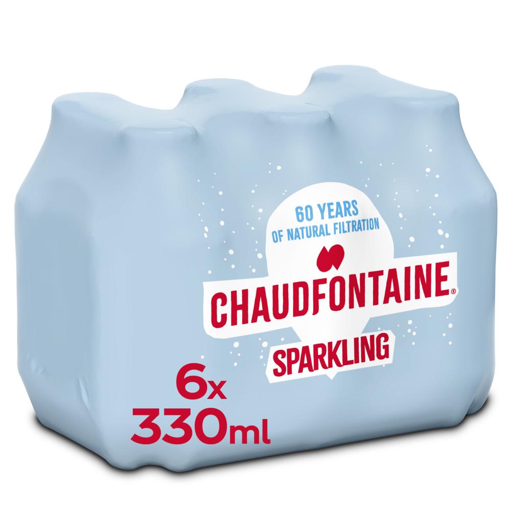 Chaudfontaine Pétillante Rouge Pet 4 x 6 x 33 cl