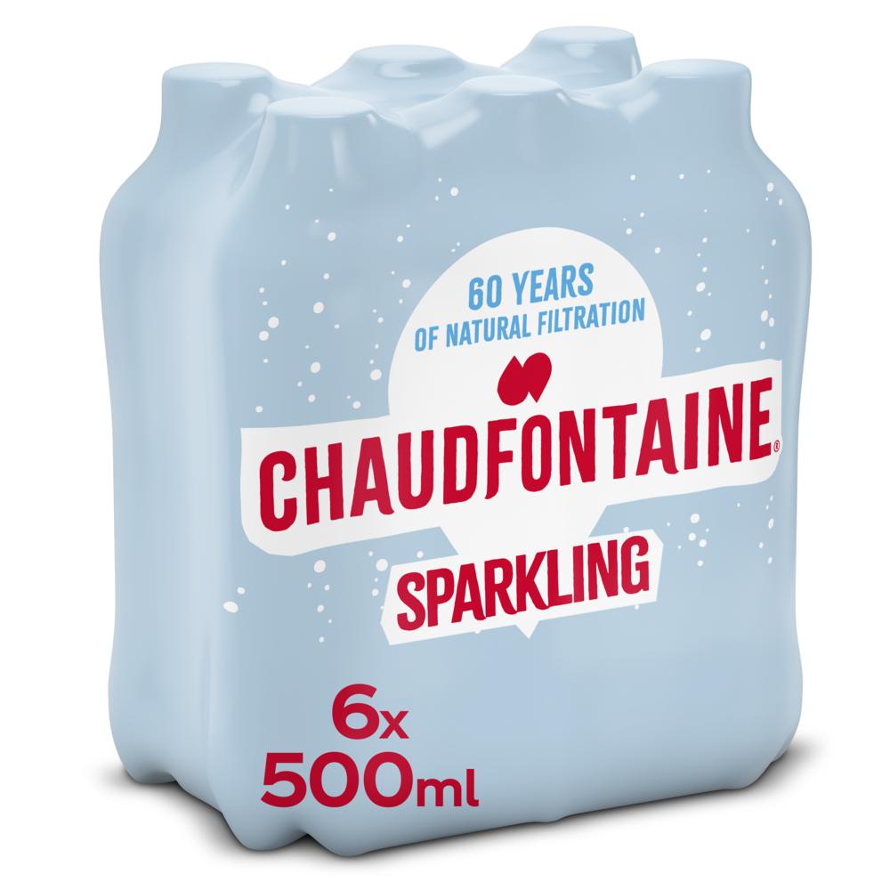 Chaudfontaine Pétillant Rouge Pet 4 x 6 x 50cl