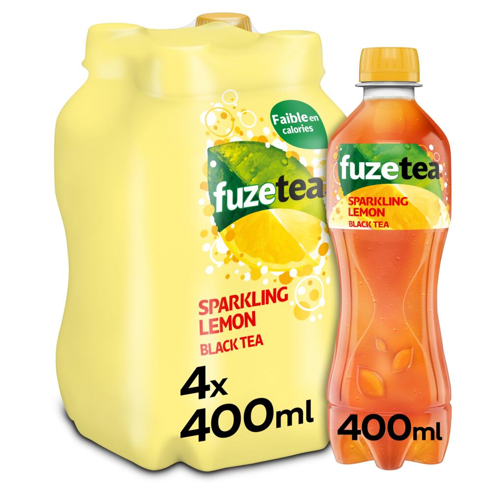 Fuze Tea Black Lemon Pet 24 x 40 cl