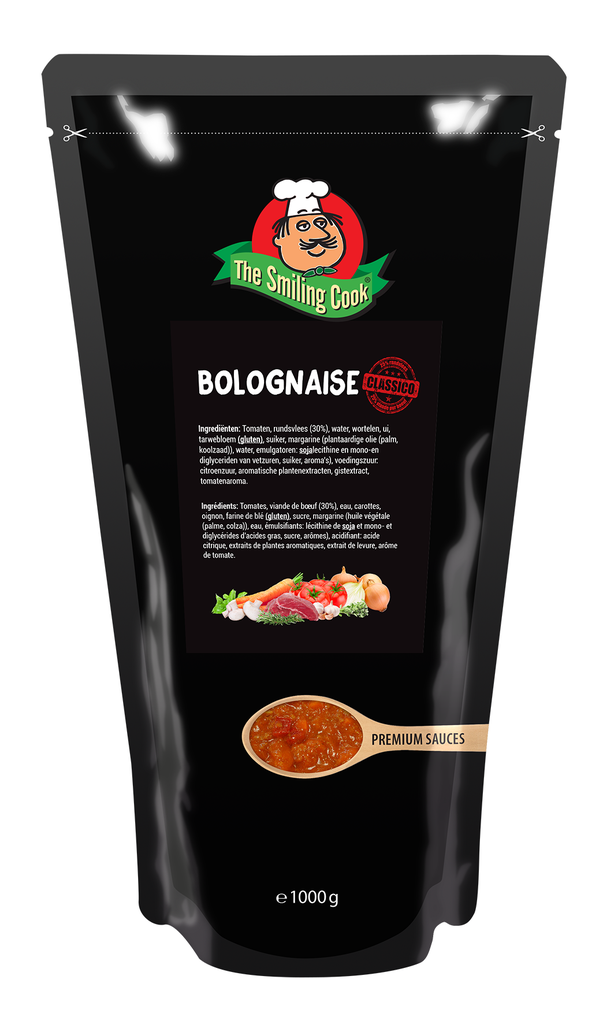 Sauce Bolognaise Classico Smiling Cook 6 x 1 kg