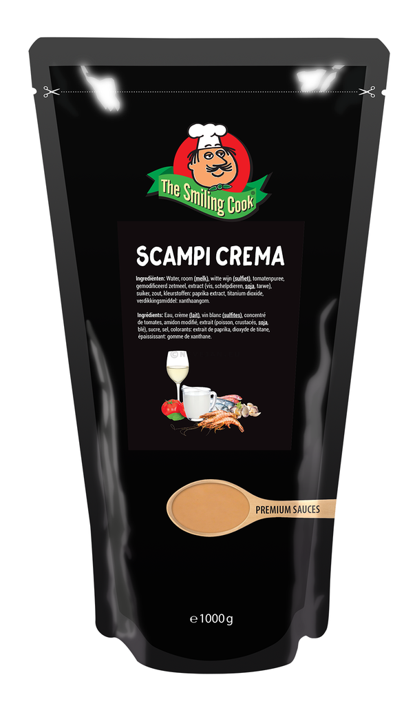 Scampi Crème Smiling Cook 6 x 1 kg