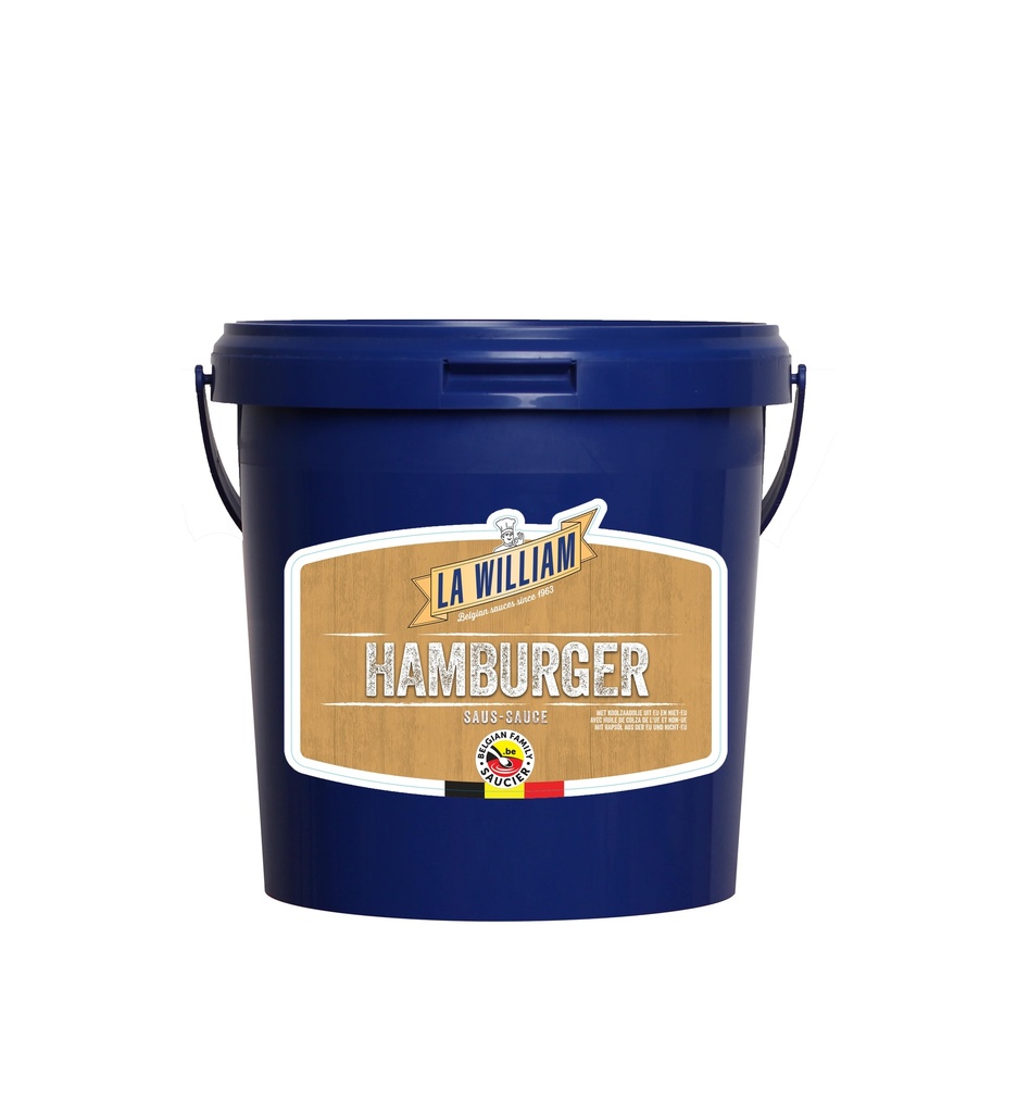 Hamburger Sauce La William Seau 3 kg