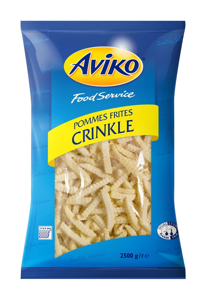 Pom Frites Crincle Aviko 2,5 kg