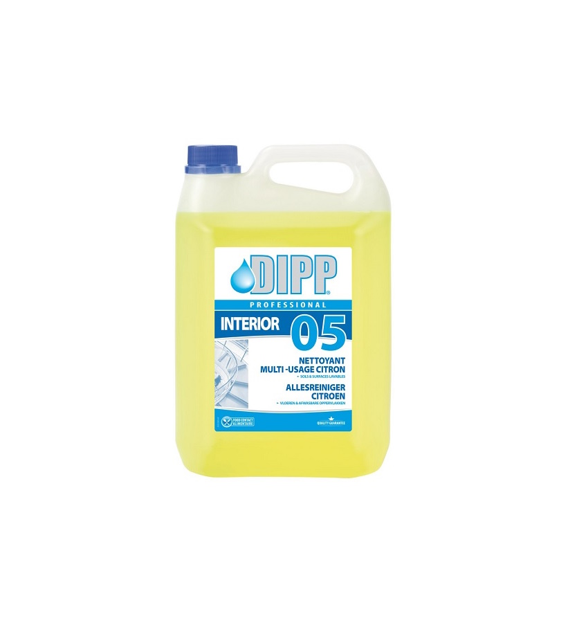 Nettoyant Multi-Usage Citron Dipp (5) 5 L