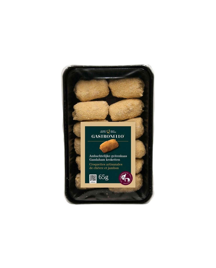 Croquette Fromage Chevre/Ganda Gastronello 12 x 65 gr