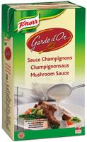 Sauce Champignon avec garniture Garde d'Or Brique 1 L