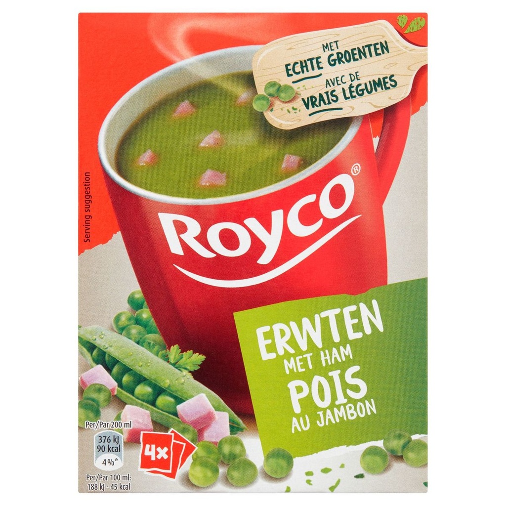 Royco Minute Soupe Petit Soupe Avec Jambon 20 pcs