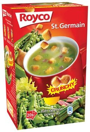 [6416] Royco Minute Soupe Pois Saint Germain Crunchy 20 pcs