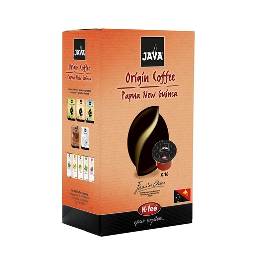 [5357] Capsules Cafe Papua Guinea Java 16 pcs