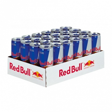 [5028] Red Bull Can 24 x 25 cl