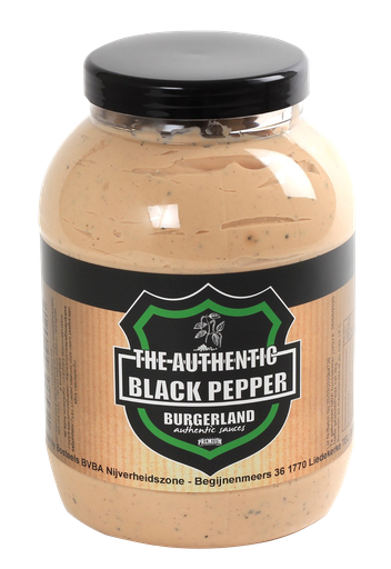 [7012] Black Pepper Burgerland Pet 3 L