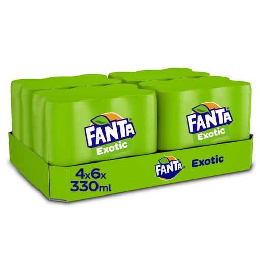 [5035] Fanta Exotic Can 24 x 33 cl