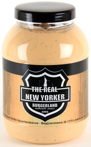 [7007] Sauce Real New Yorker Burgerland 3 L