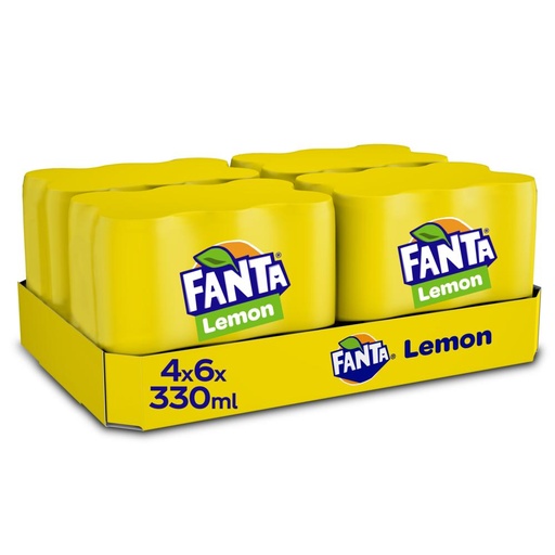 [5002E] Fanta Lemon Can 4 x 6 x 33 cl