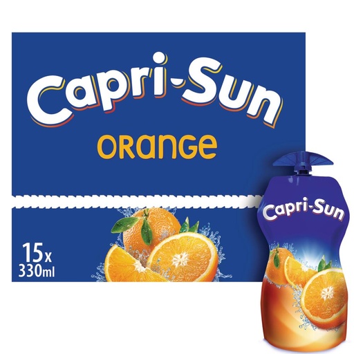 [5021] Capri Sun Orange 15 x 33 cl