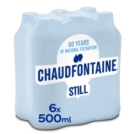 [5039A] Chaudfontaine Non Pétillant Bleu Pet 4 x 6 x 50 cl