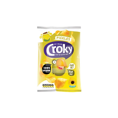 [0813] Chips Pickels Croky 20 x 40 gr