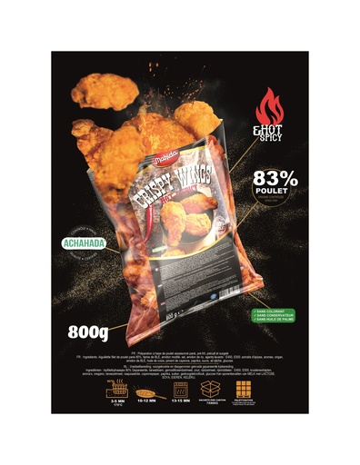 [8442] groovy Tenders Hot & Spicy Mahida 800 gr