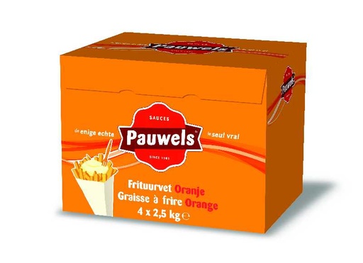 [6176] Graisse Mixed Orange Pauwels 4 x 2,5 kg