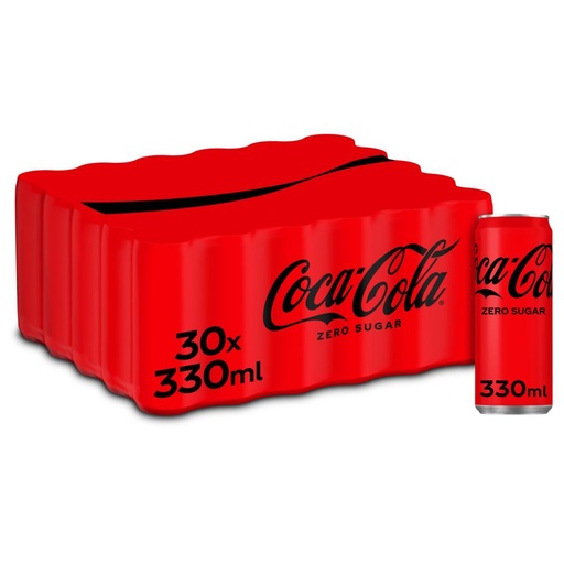 [5077] Coca Cola Zero Can 30 x 33 cl