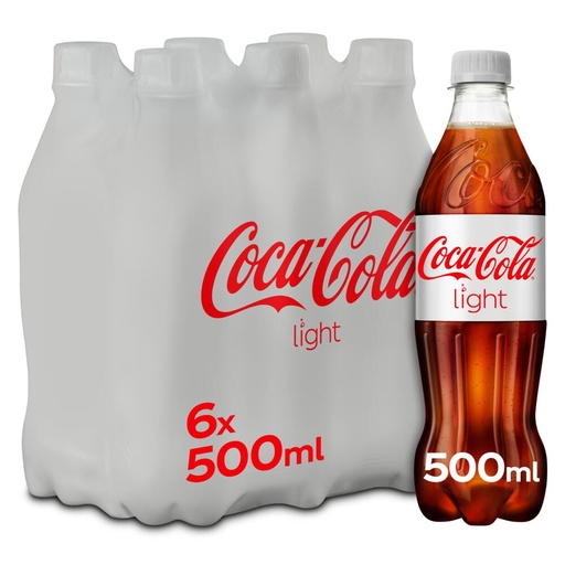 [5027] Coca Cola  Light  Pet 24 x 50 cl