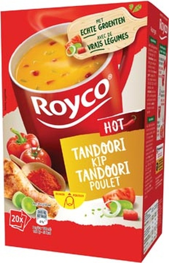 [6400] Royco Minute Soupe Tandoori Poulet 20 pcs