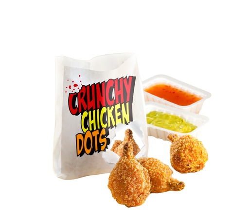 [1196] Crunchy Chicken Dots Ovi 3 kg