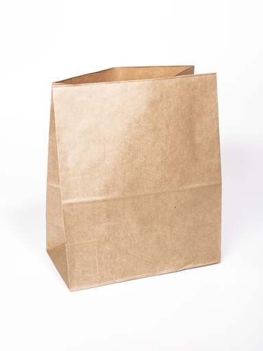 [14603] Sachet En Papier Sans Poignee Kraft - 32 x 17 x 38 cm - 250 pcs