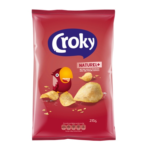 [0826] Chips Croky Naturel 12 x 200 gr