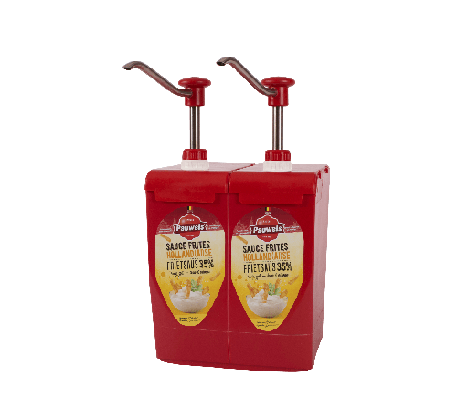 [6144] Frite Sauce Hollandaise 35% Pauwels Bag 5 L