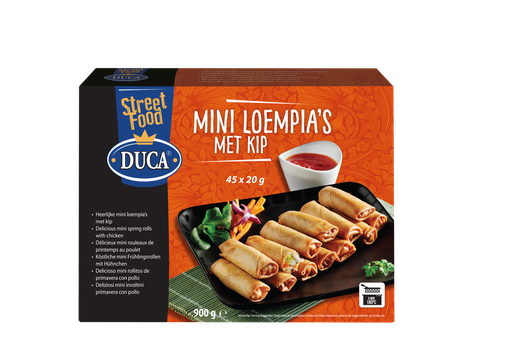 [w3425] Mini Loempia Poulet Duca 45 x 20 gr