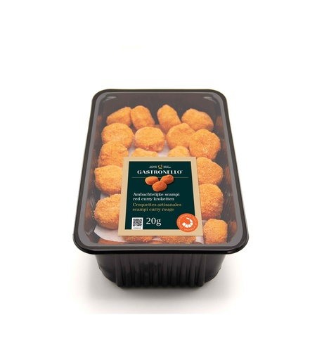 [0909] Croquette Scampi Red Curry Gastronello 60 x 20 gr