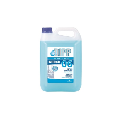 [4840] Nettoyant Vitres Et Mirriors Recharge Dipp (6) 5 L