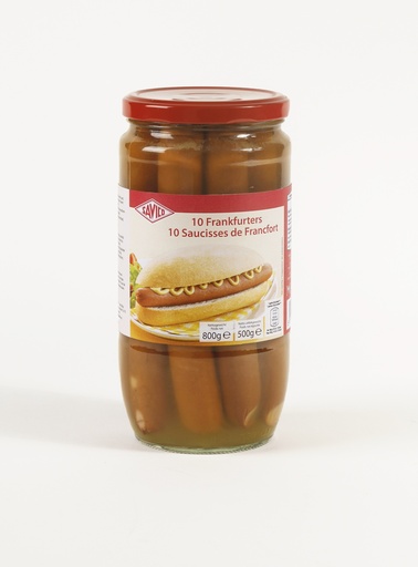 [1224] Hot Dog Savico 10 x 50 gr