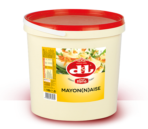 [5627] Mayonaise Chef Rene Devos Lemmens 9 + 1 L