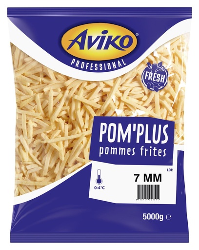 [9703] Frieten 7 mm Pom Plus Frais Aviko 2 x  5 kg