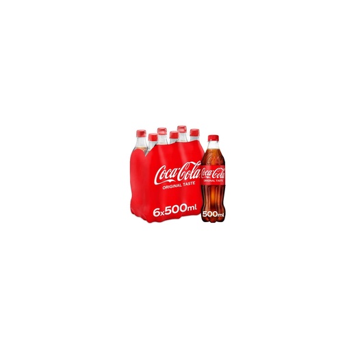 [W5164] Coca Cola Pet 6 x 50 cl